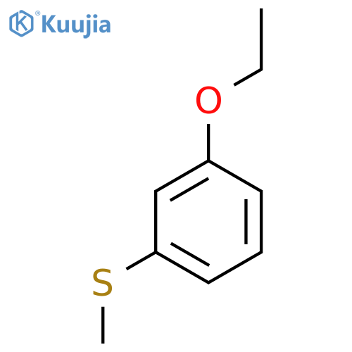 3-Ethoxyphenyl methyl sulfide structure