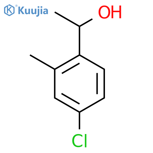 1-(4-CHLORO-2-METHYLPHENYL)ETHANOL structure