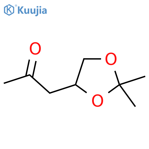 1-(2,2-dimethyl-1,3-dioxolan-4-yl)propan-2-one structure