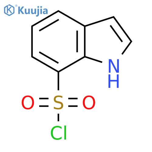 1H-Indole-7-sulfonyl chloride structure