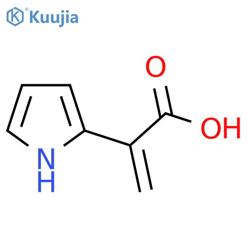 2-(1H-pyrrol-2-yl)prop-2-enoic acid structure