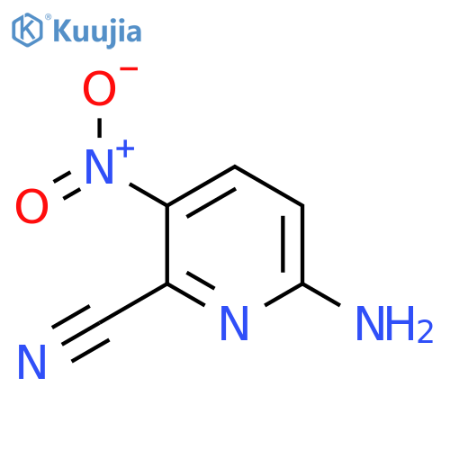 6-Amino-3-nitropicolinonitrile structure