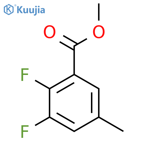 Methyl 2,3-difluoro-5-methylbenzoate structure
