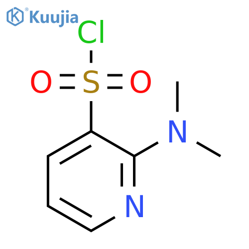 2-(dimethylamino)pyridine-3-sulfonyl chloride structure