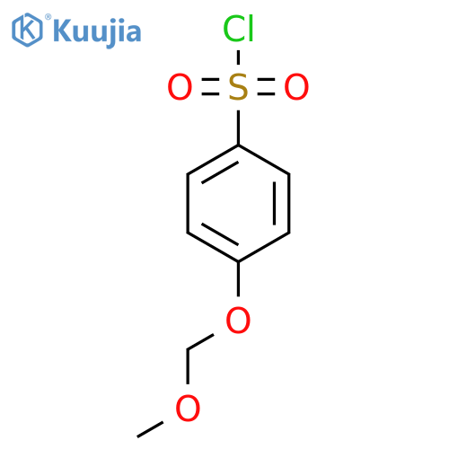 4-(Methoxymethoxy)benzene-1-sulfonyl chloride structure