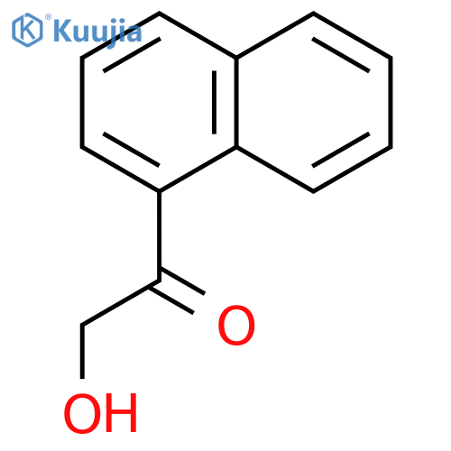 2-Hydroxy-1-(naphthalen-1-yl)ethan-1-one structure