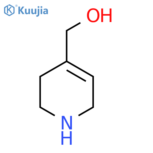 1,2,3,6-Tetrahydro-4-pyridinemethanol structure