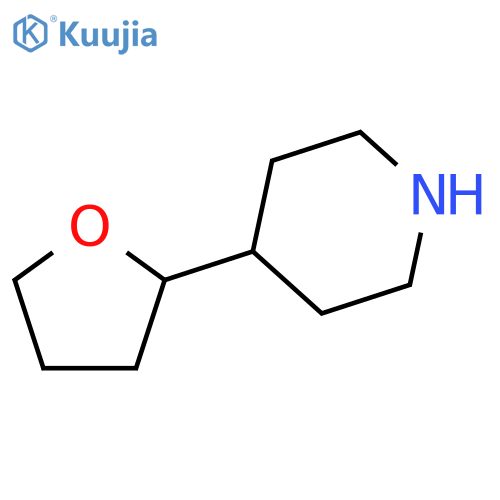 4-(oxolan-2-yl)piperidine structure