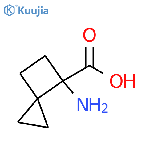 Spiro[2.3]hexane-4-carboxylic acid, 4-amino- structure