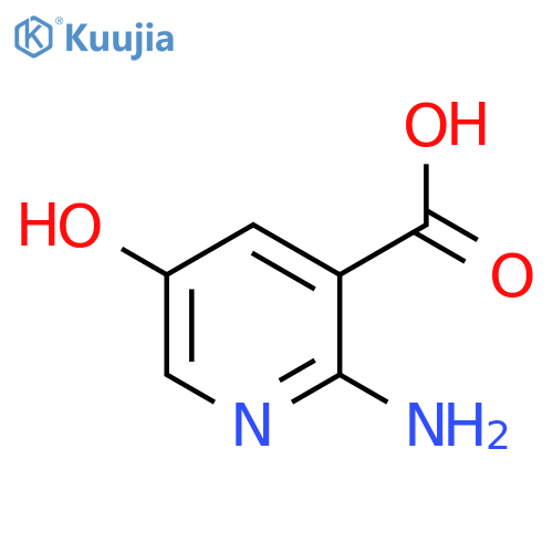 2-Amino-5-hydroxypyridine-3-carboxylic acid structure