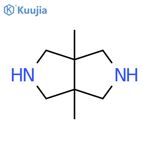 3a,6a-dimethyl-1,2,3,4,5,6-hexahydropyrrolo[3,4-c]pyrrole structure