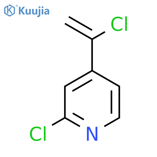 2-Chloro-4-(1-chlorovinyl)pyridine structure