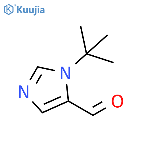 1-tert-butyl-1H-imidazole-5-carbaldehyde structure