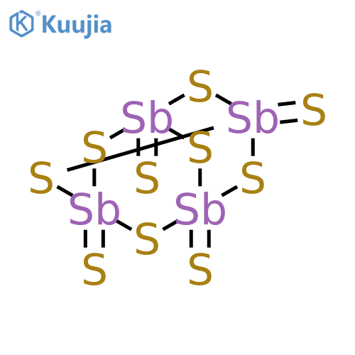 Antimony (V) Sulfide structure