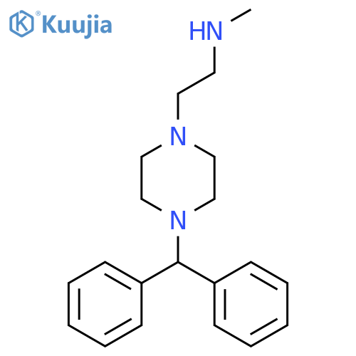 2-(4-benzylpiperazin-1-yl)-N-methylethan-1-amine structure