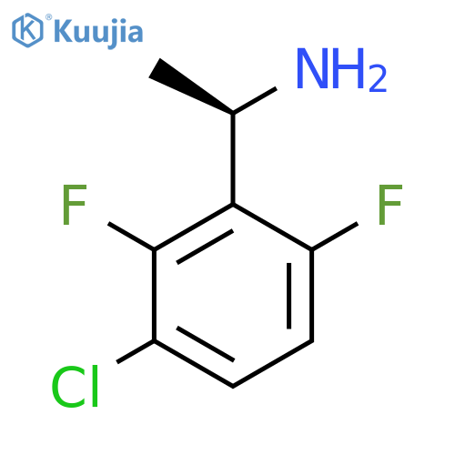 (1R)-1-(3-chloro-2,6-difluorophenyl)ethan-1-amine structure