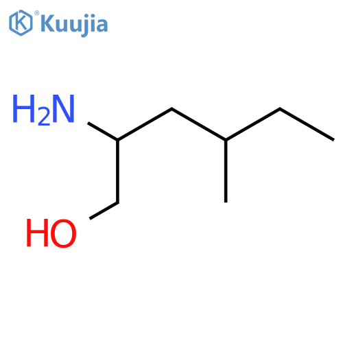 2-Amino-4-methylhexan-1-ol structure