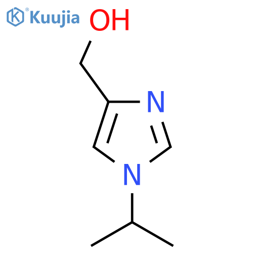 1H-Imidazole-4-methanol, 1-(1-methylethyl)- structure