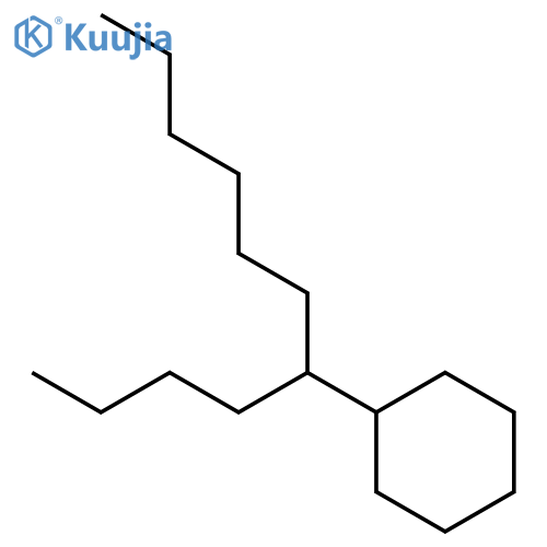 (1-Butylheptyl)cyclohexane structure