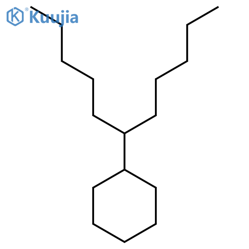 Undecane, 6-cyclohexyl- structure