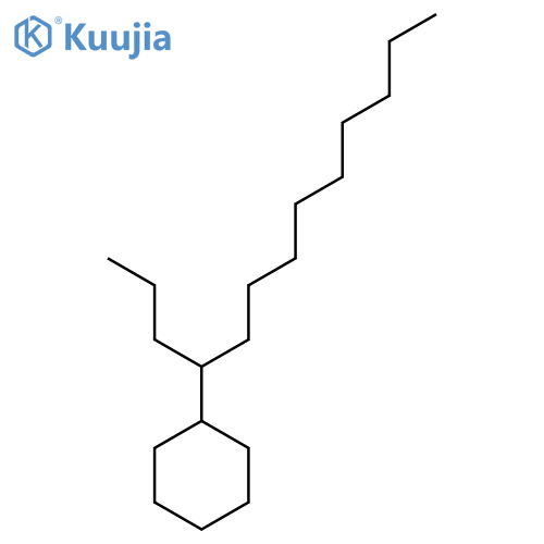 (1-Propyldecyl)cyclohexane structure