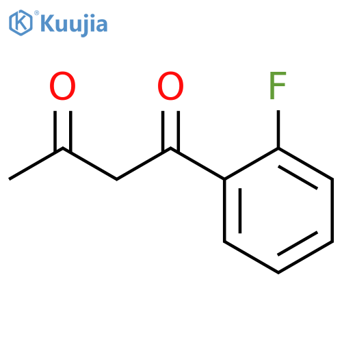 1-(2-Fluorophenyl)-1,3-butanedione structure