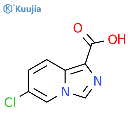 6-chloroimidazo1,5-apyridine-1-carboxylic acid structure