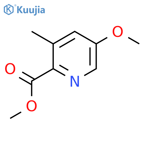 Methyl 5-methoxy-3-methylpicolinate structure