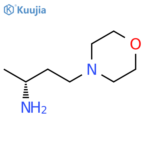 (2R)-4-(morpholin-4-yl)butan-2-amine structure