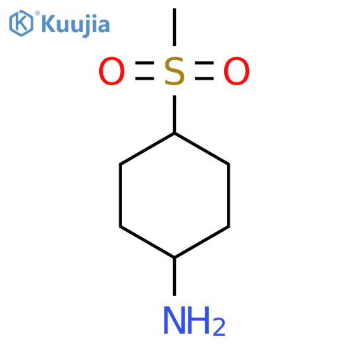 (1r,4r)-4-methanesulfonylcyclohexan-1-amine structure