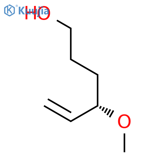 5-Hexen-1-ol, 4-methoxy-, (S)- structure