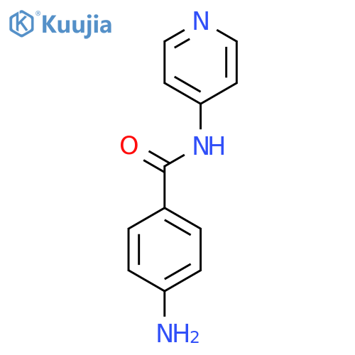 4-amino-N-(pyridin-4-yl)benzamide structure