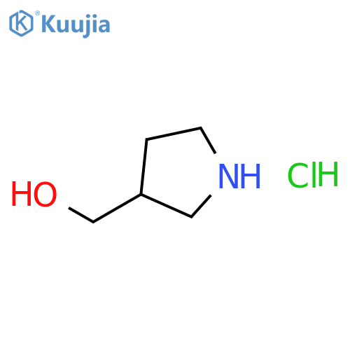 (3S)-pyrrolidin-3-ylmethanol hydrochloride structure