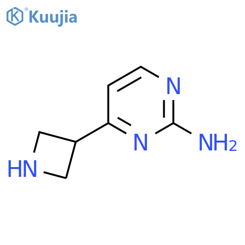 4-(Azetidin-3-yl)pyrimidin-2-amine structure