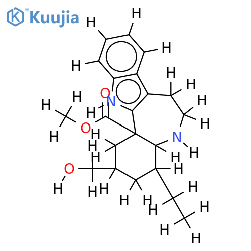3-hydroxy-3,4-seco-coronaridine structure