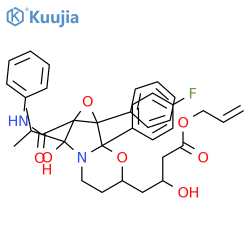 Allyl Ester of Atorvastatin Cyclic (Fluorophenyl) Impurity structure
