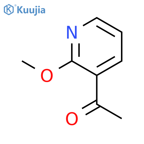 1-(2-methoxypyridin-3-yl)ethan-1-one structure