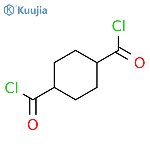Cyclohexane-1,4-dicarbonyl dichloride structure