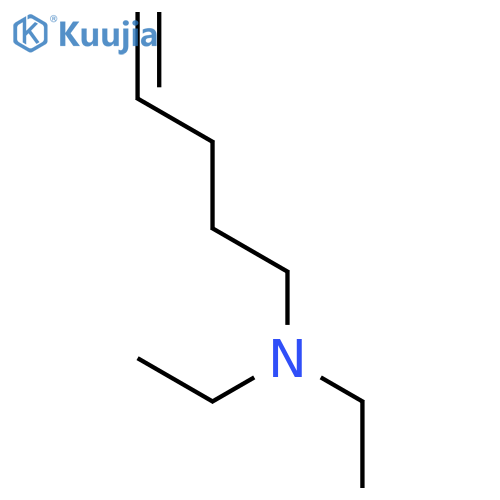 N,N-Diethyl-4-penten-1-amine structure
