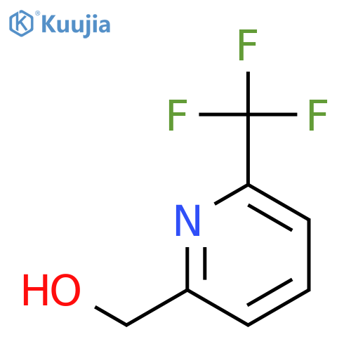 6-(trifluoromethyl)-2-pyridyl]methanol structure