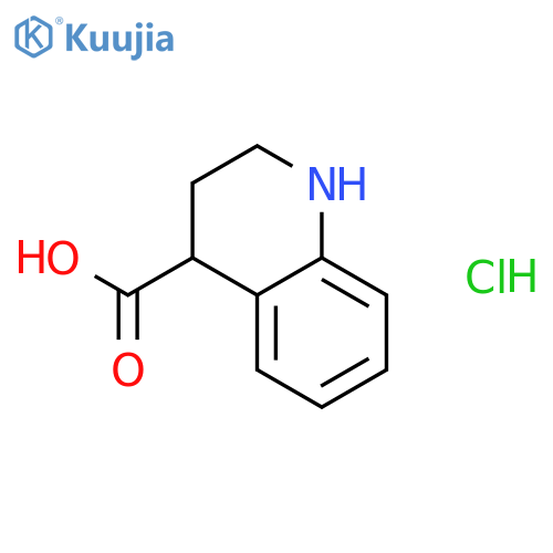 1,2,3,4-Tetrahydroquinoline-4-carboxylic acid hydrochloride structure