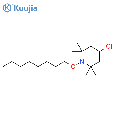 4-Piperidinol, 2,2,6,6-tetramethyl-1-(octyloxy)- structure