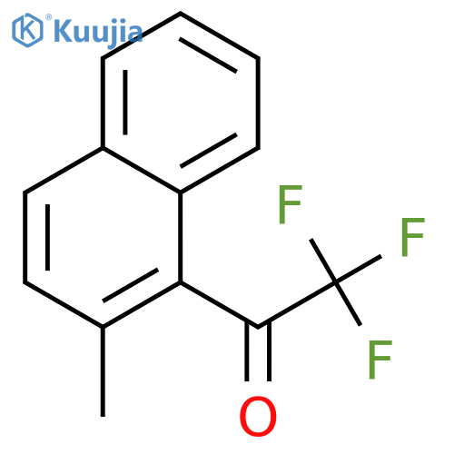 1-(2-METHYLNAPHTHYL) TRIFLUOROMETHYL KETONE structure