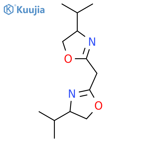 Bis(S)-4-Isopropyl-4,5-dihydrooxazol-2-ylmethane structure