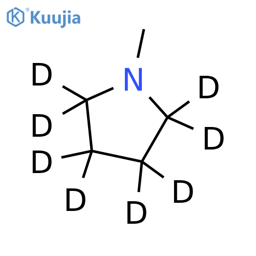 1-Methylpyrrolidine-d8 structure