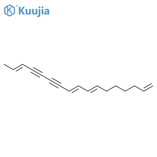 (7E,9Z,15E)-1,7,9,15-Heptadecatetraene-11,13-diyne structure