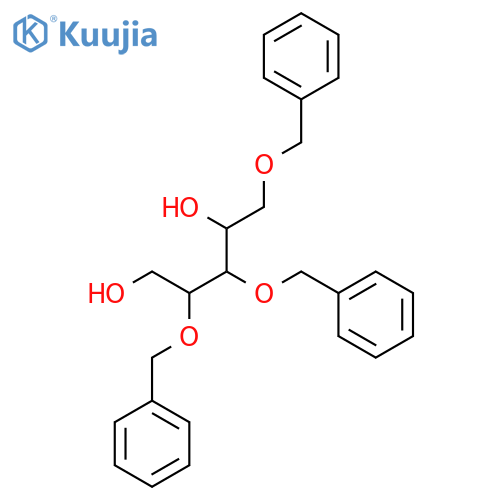 (2R,3S,4S)-2,3,5-Tris(benzyloxy)pentane-1,4-diol structure