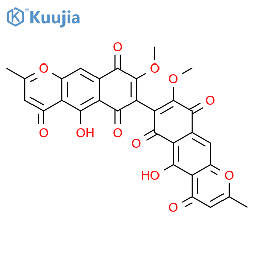 Aurofusarin structure