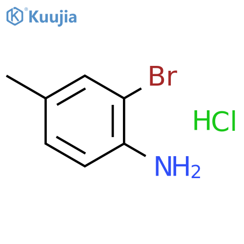 2-Bromo-4-methylaniline hydrochloride structure
