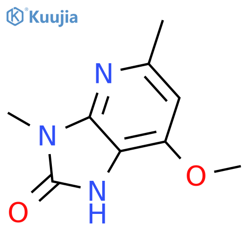 1,3-dihydro-7-methoxy-3,5-dimethyl-2H-Imidazo[4,5-b]pyridin-2-one structure